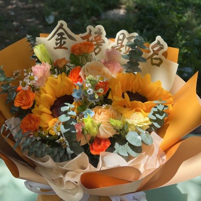 金华婺城区送高考生什么花