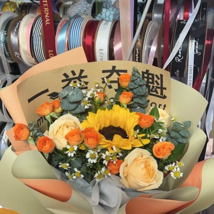 金华婺城区送高考生什么花